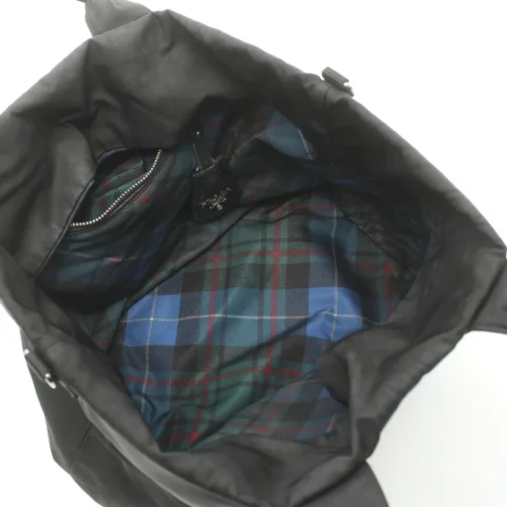 Prada Vintage Pre-owned Nylon prada-bags Black Dames