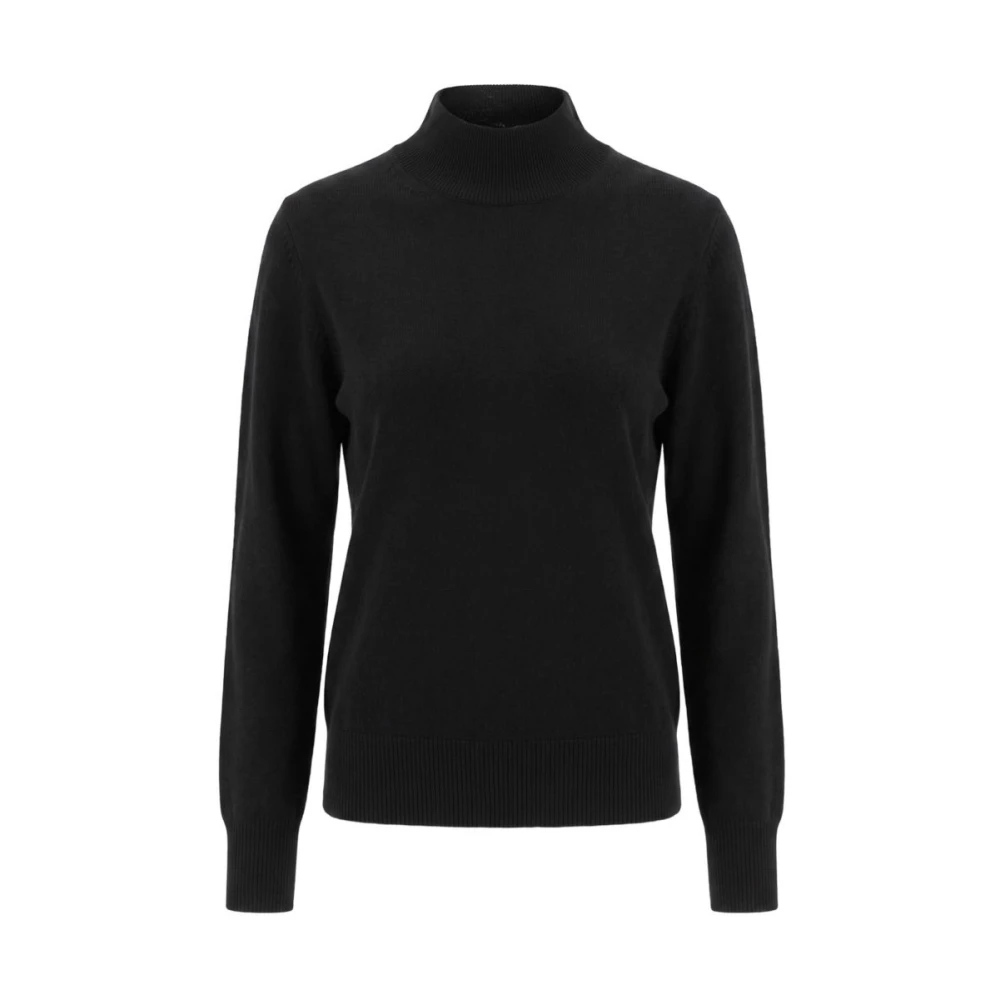 Pinko Nizza Maglia 90 Lana - Female - Turtlenecks - Black - L - Knitwear