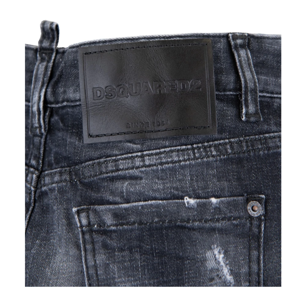 Dsquared2 Rok met rits en zakken Gray Dames