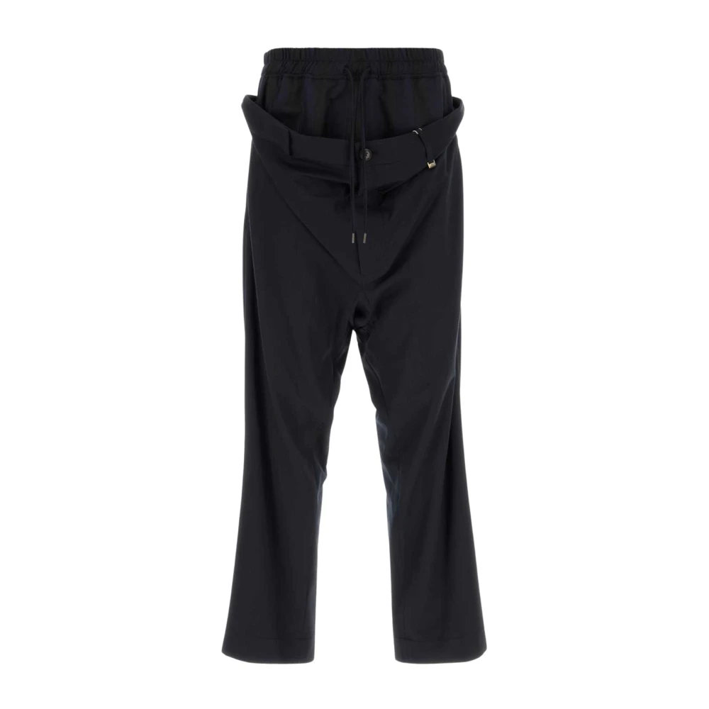 Vivienne Westwood , Straight Trousers, Male, Blue, L, Builder Straight-Leg Trousers