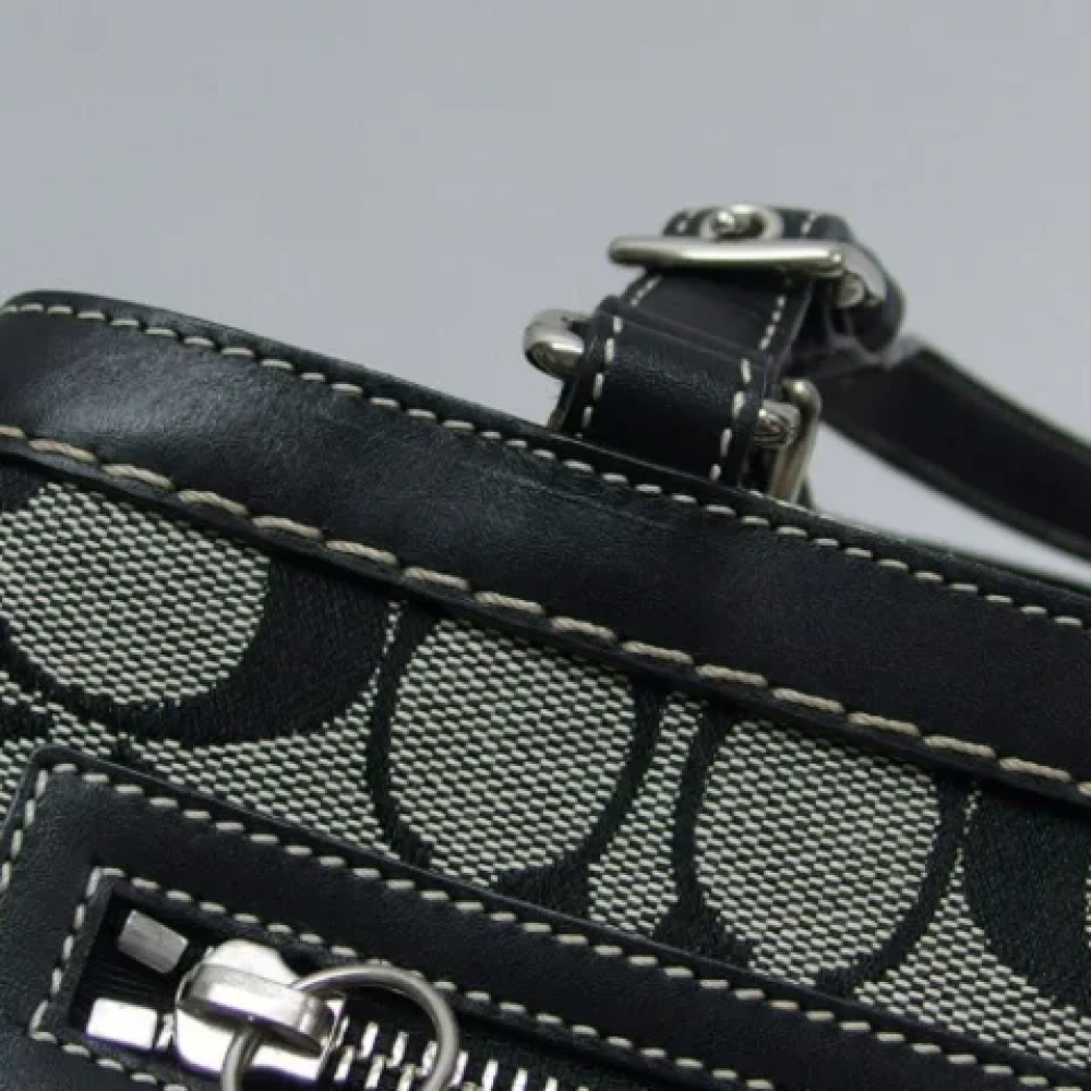 Coach Pre-owned Leather handbags Black Dames