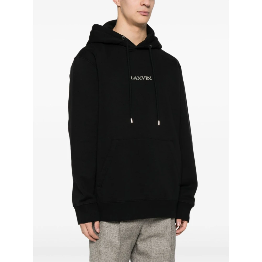 Lanvin Zwarte Sweater Collectie Black Heren