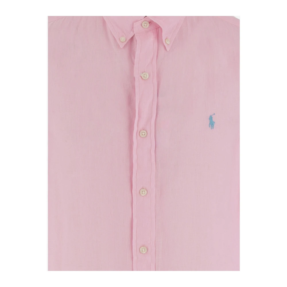 Polo Ralph Lauren Sport Overhemd Collectie Pink Heren