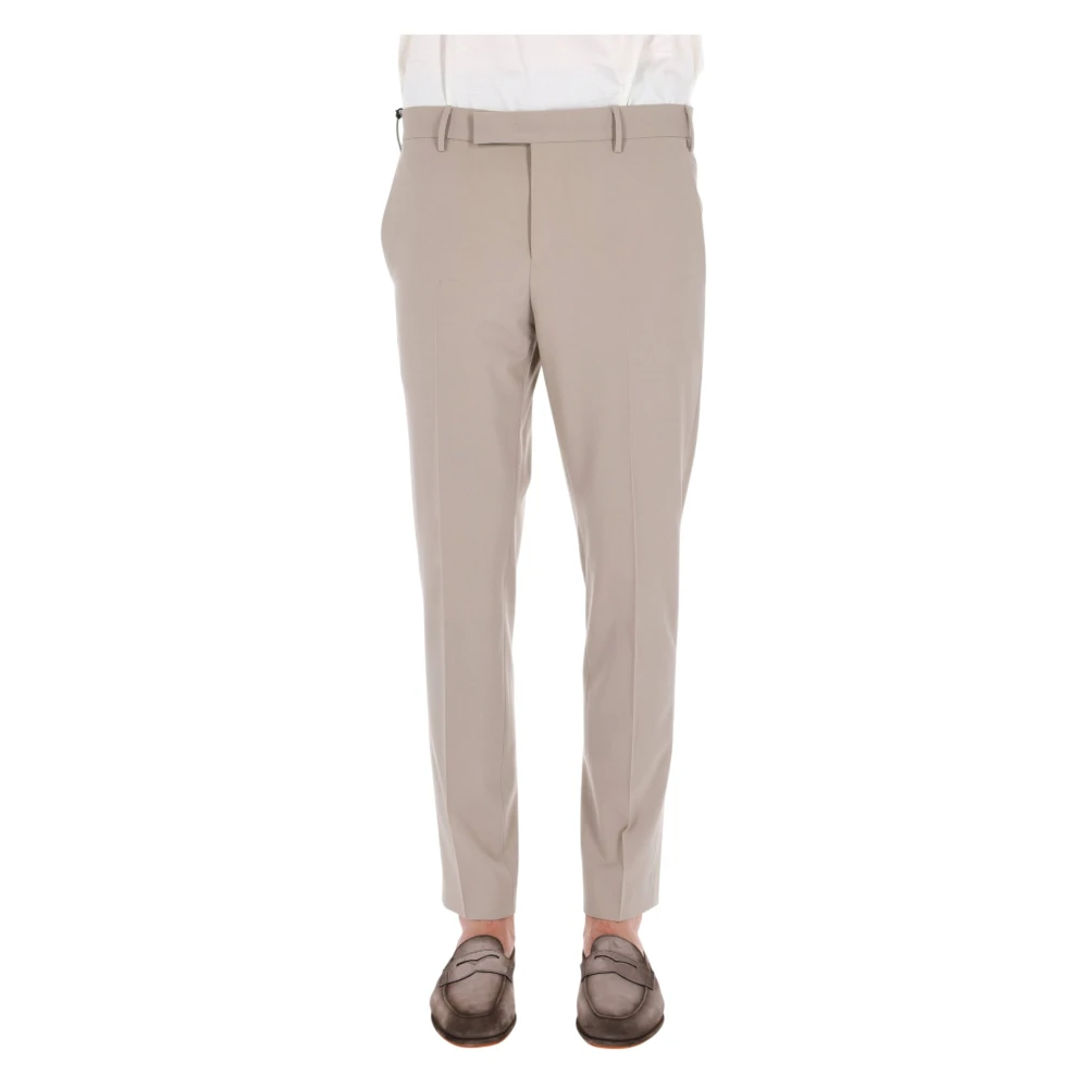 Pt Torino Uomo Beige Pantaloni, L, New,