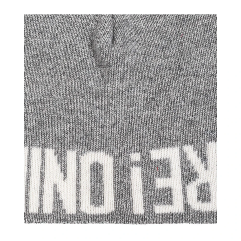 Moschino Pet met logo Gray Unisex