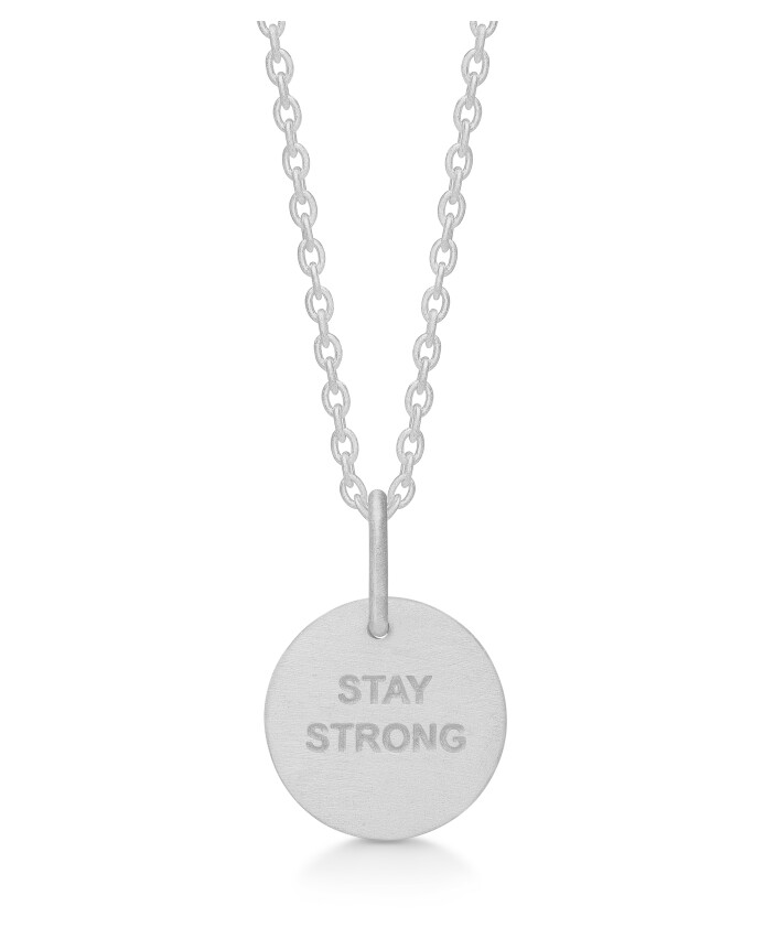 stay-strong-zilveren-ketting-hanger