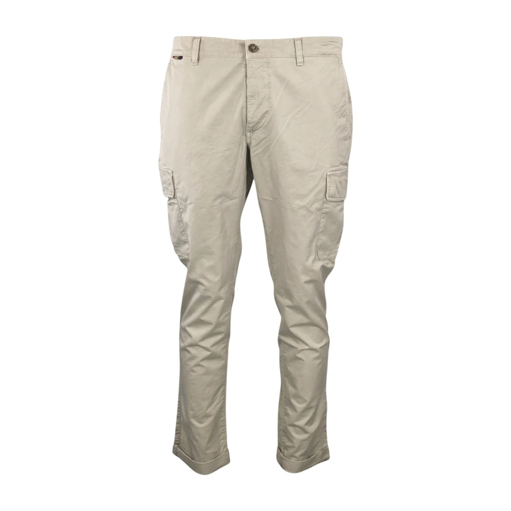 Mason's Mannelijk Grijs Broeken Heren, M, Katoen, Chile Cargo Broek