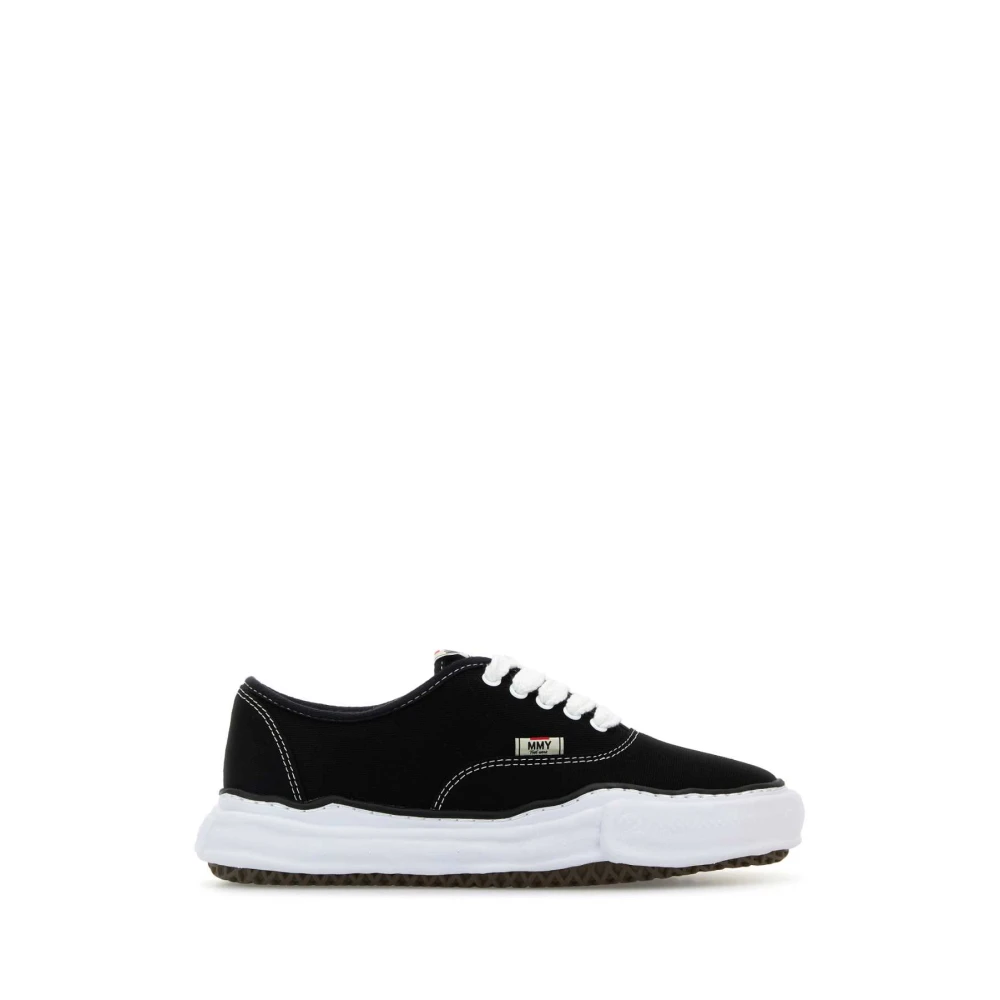 Mihara Yasuhiro Zwarte canvas sneakers voor heren Heren Schoenen