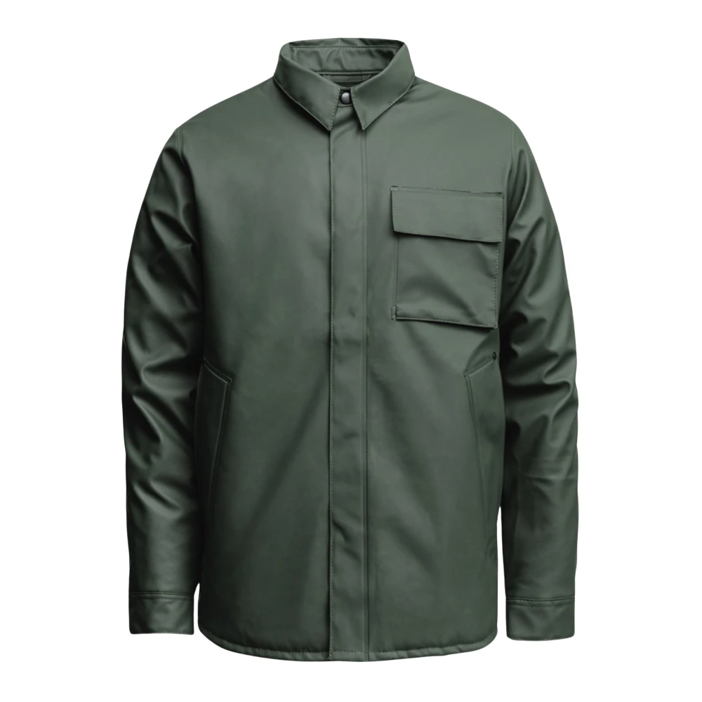 Stutterheim Waterdichte Winter Overshirt Jas Green Heren