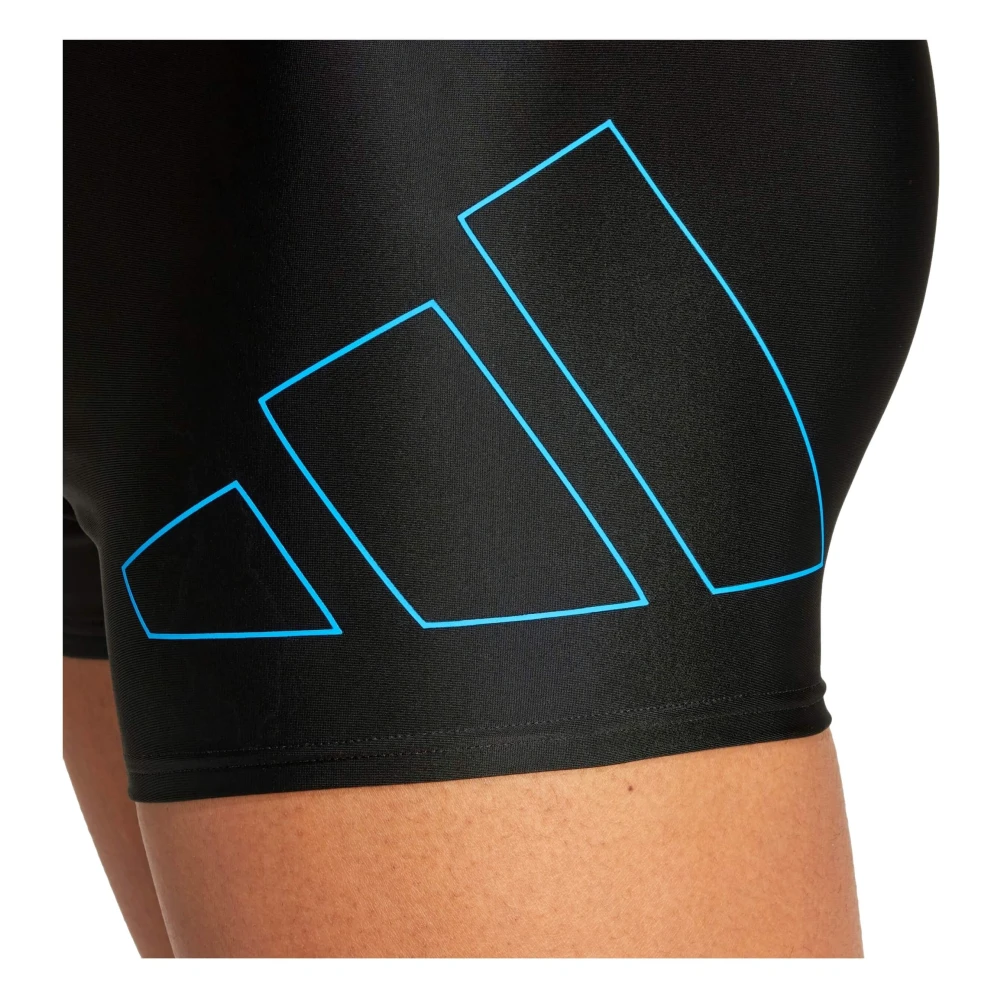 Adidas BIG Bars Boxer Zwembroek Black Heren