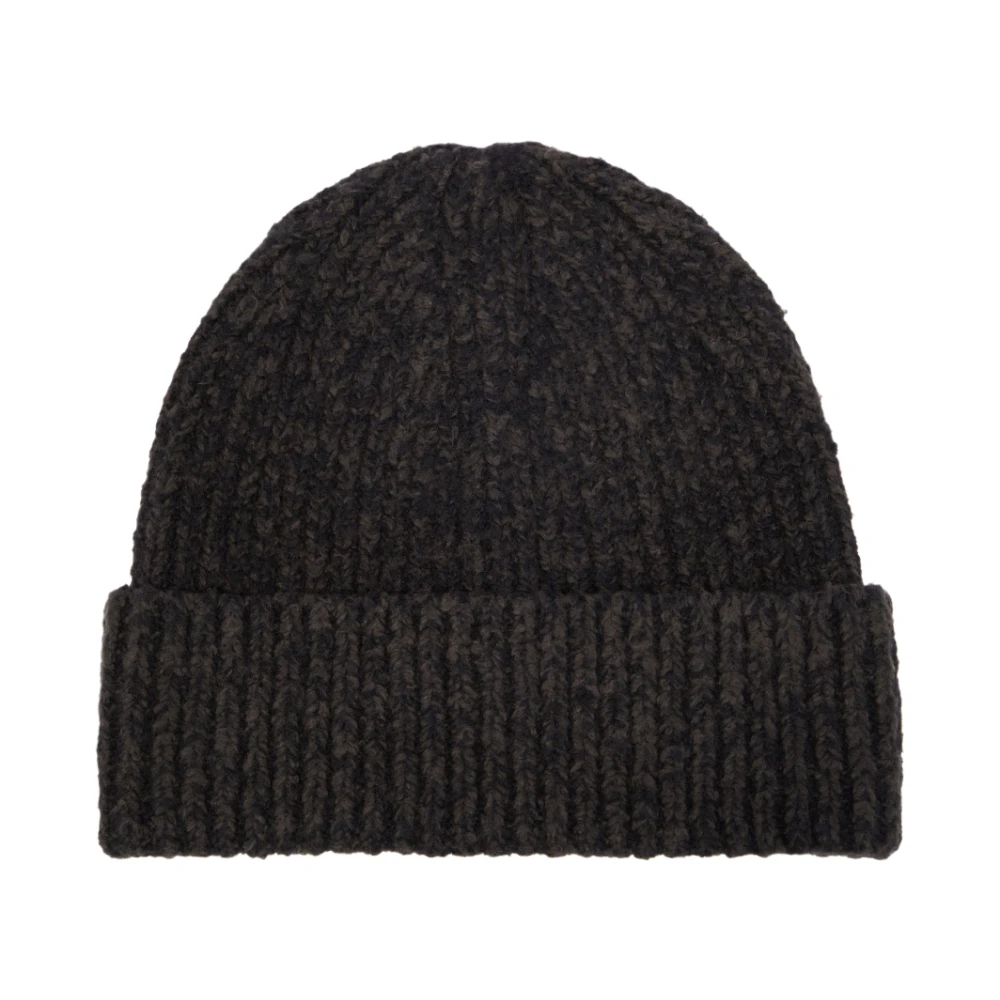 Acne Studios Men's Black Korval Wool Blend Beanie