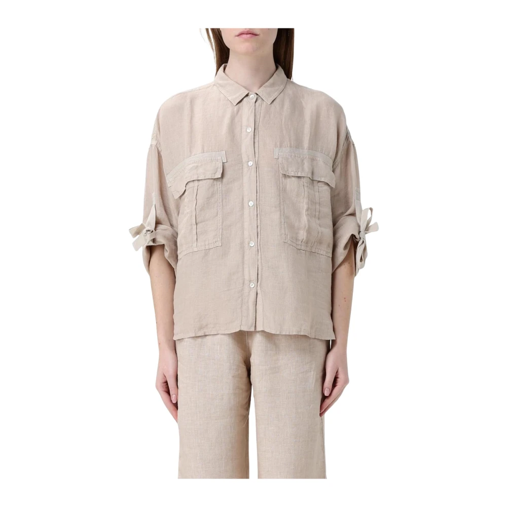 Blouses & Shirts > Shirts - - 120% Lino - Modalova