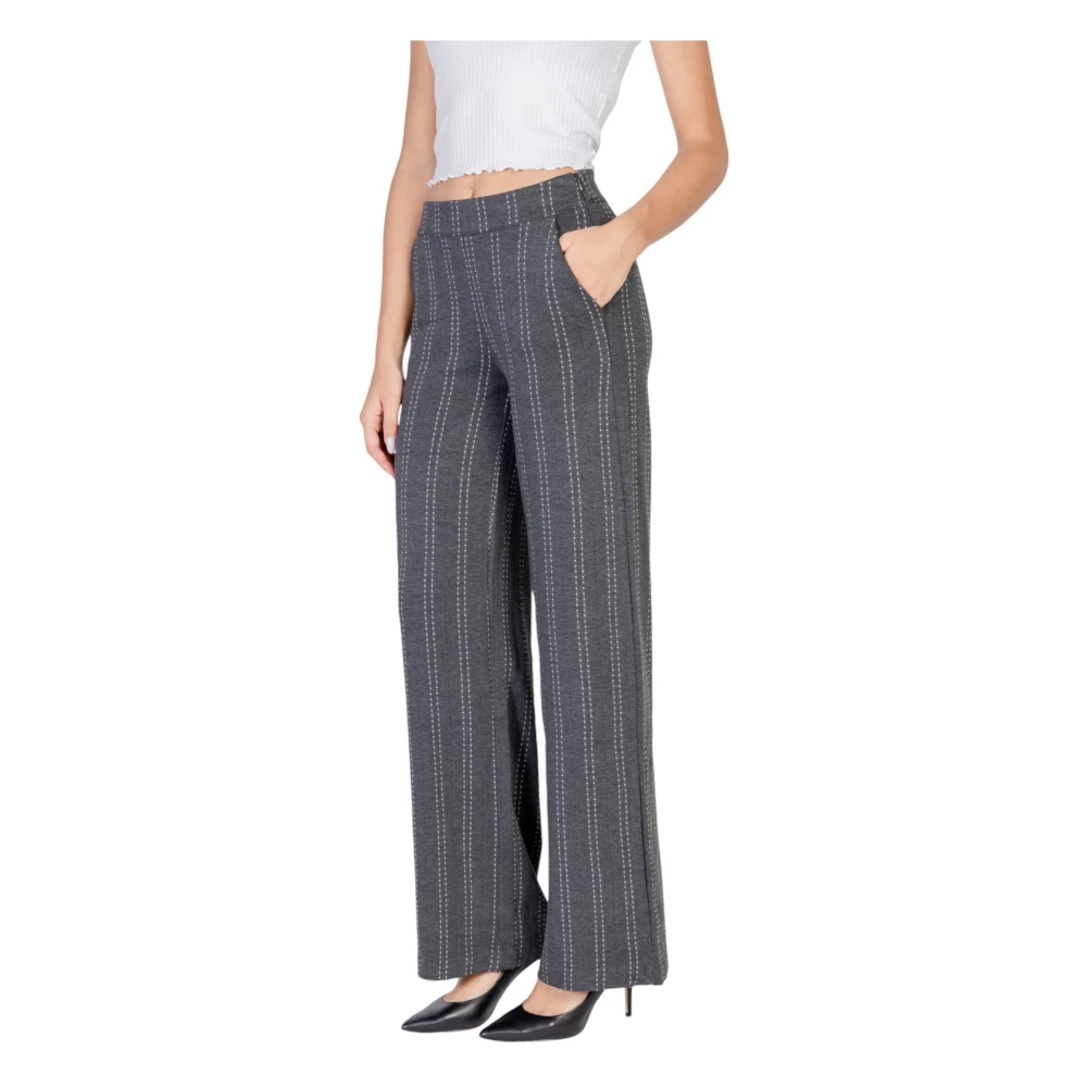 Ichi Herfst Winter Damesbroek Gray Dames
