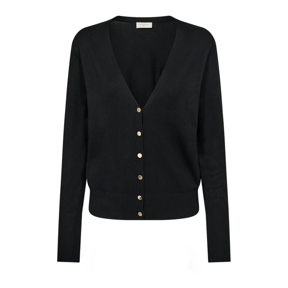 Freequent Zachte en stijlvolle Katie Cardigan Black Dames