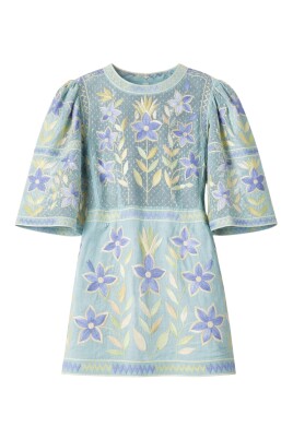 sachin and babi light blue dress Antik Batik Women's Dresses for sale main image 0