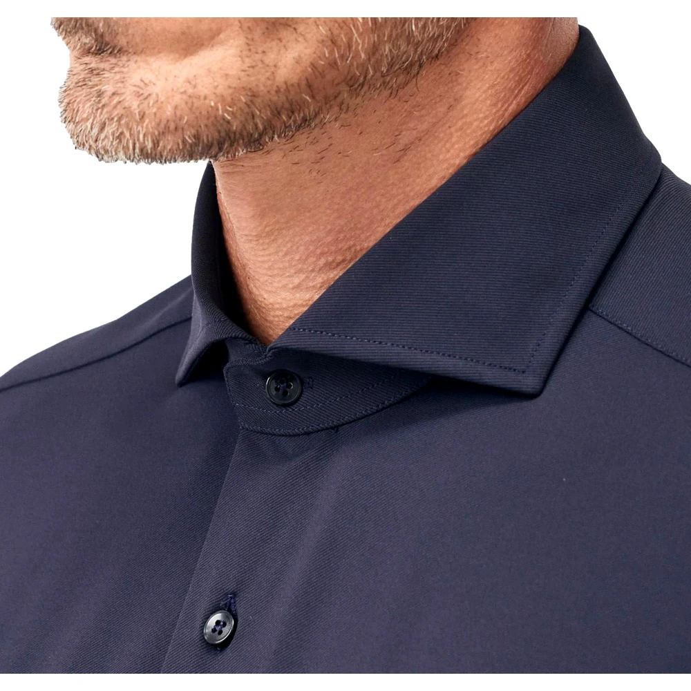 Xacus Actief Overhemd Blue Heren