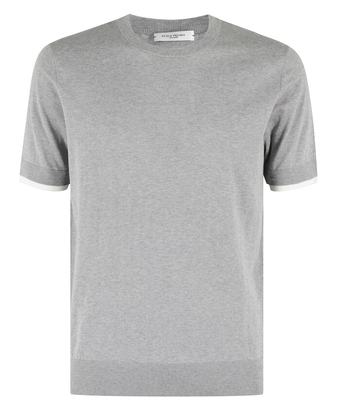 t-shirt-melange-gris-clair-avec-manches-courtes