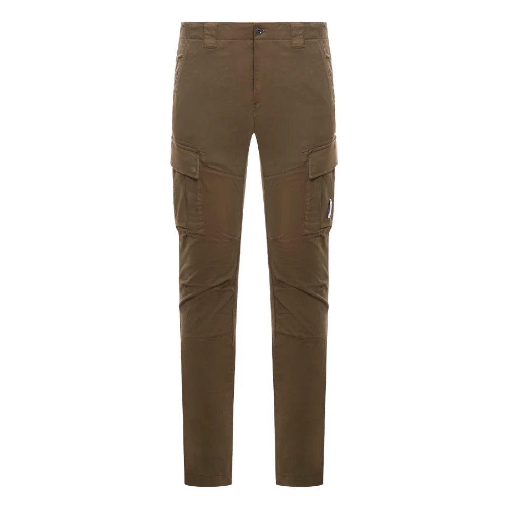 C.P. Company Groene Cargo Broek Stretch Katoen Green Heren