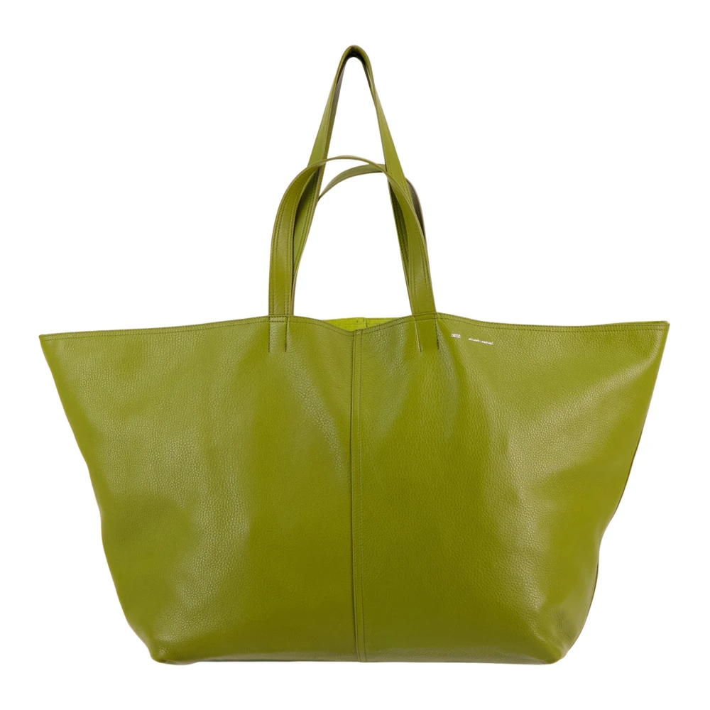 Ami Paris Groene leren tas Green Dames