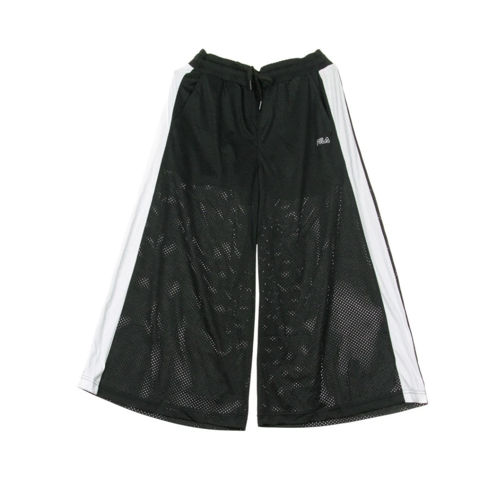 Fila Zwart Wit Culottes Trainingsbroek Black Dames