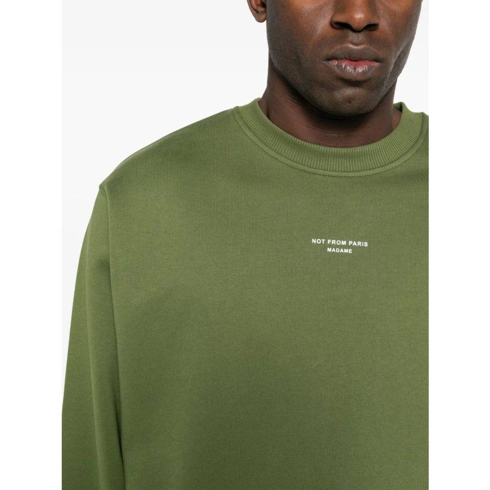 Drole de Monsieur Sweatshirts Green Heren