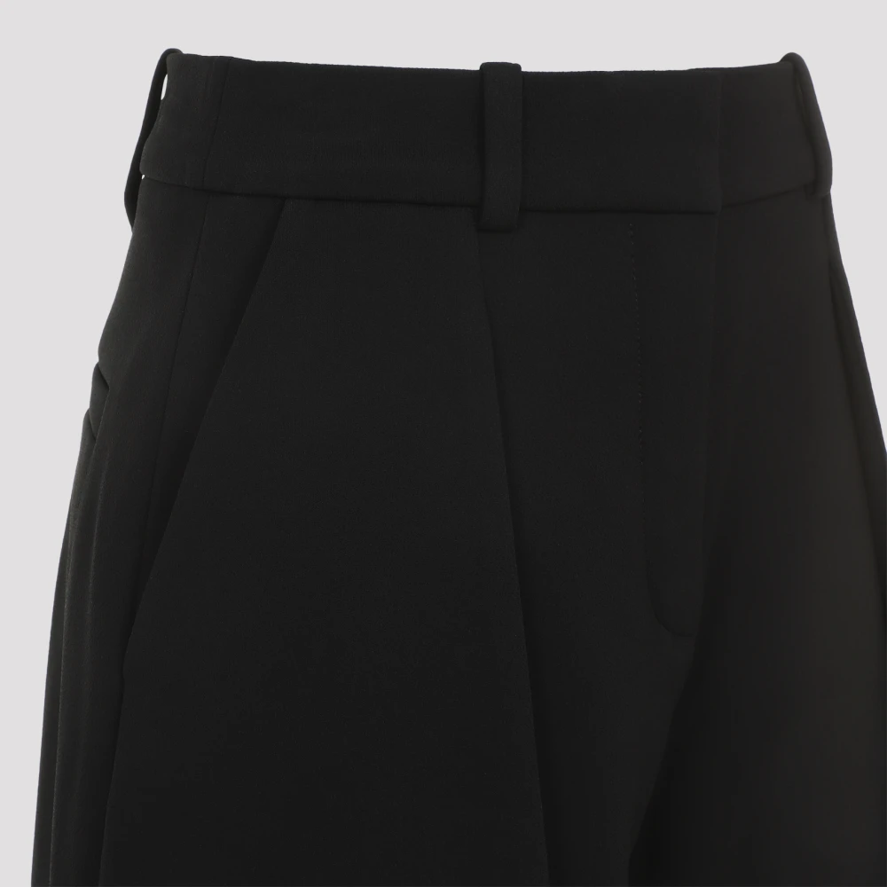 Jacquemus Zwarte Bermuda Shorts Amalfi Stijl Black Dames