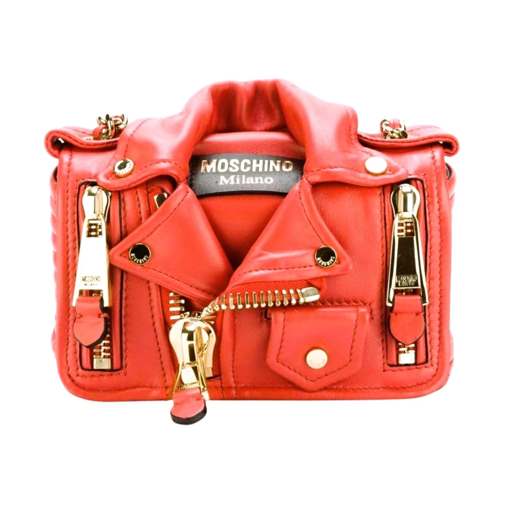 Moschino Shoulder Bags Red Dames