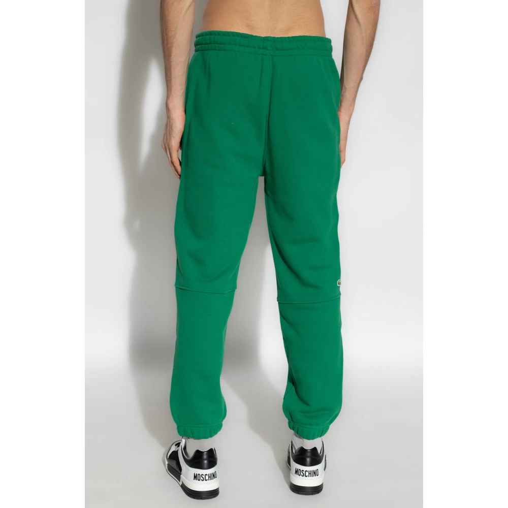 Lacoste Sweatpants met logo Green Heren