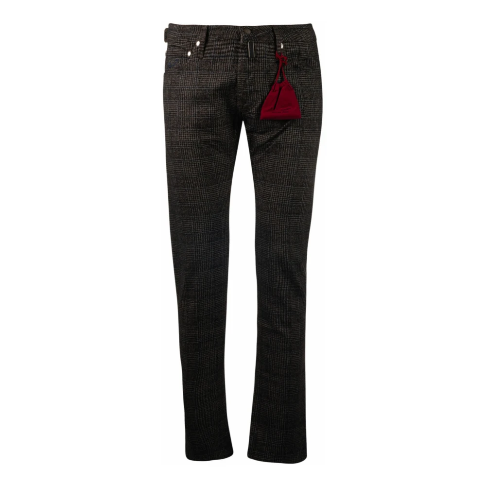 Jacob Cohën Grijze Denim Jeans met 5 Zakken Gray Heren