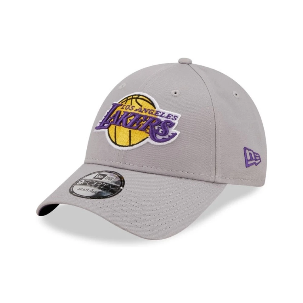 new era Grijze Lakers NBA Essential Pet Gray Heren