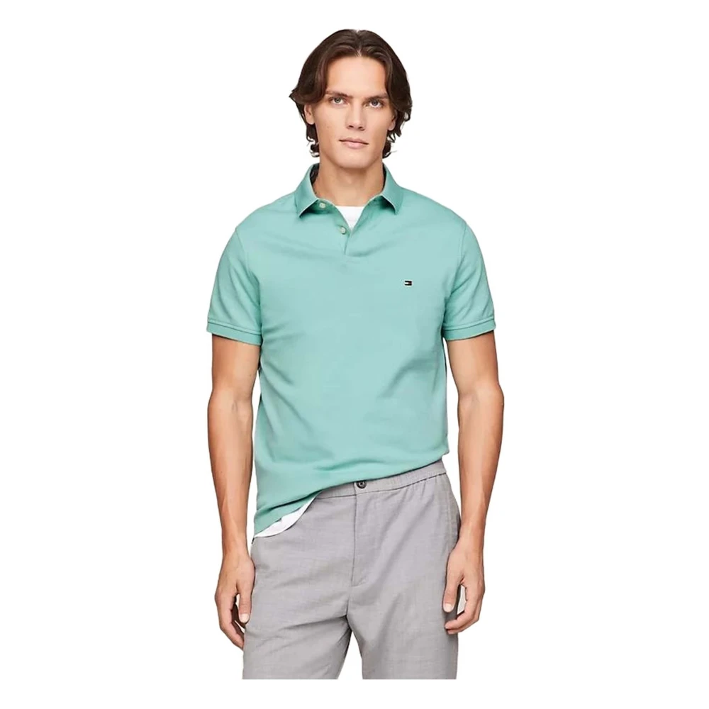 Tommy Hilfiger Polo met korte mouwen Blue Heren