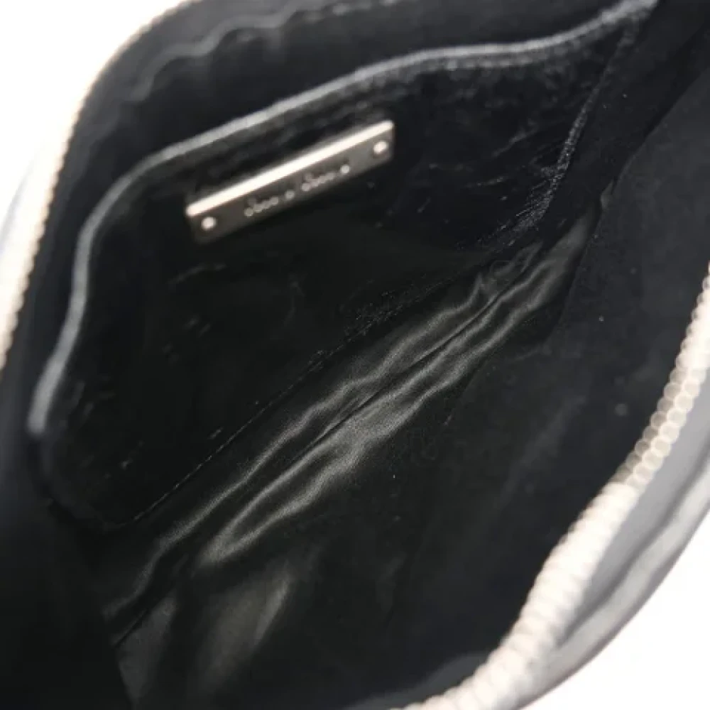 Miu Pre-owned Leather shoulder-bags Black Dames