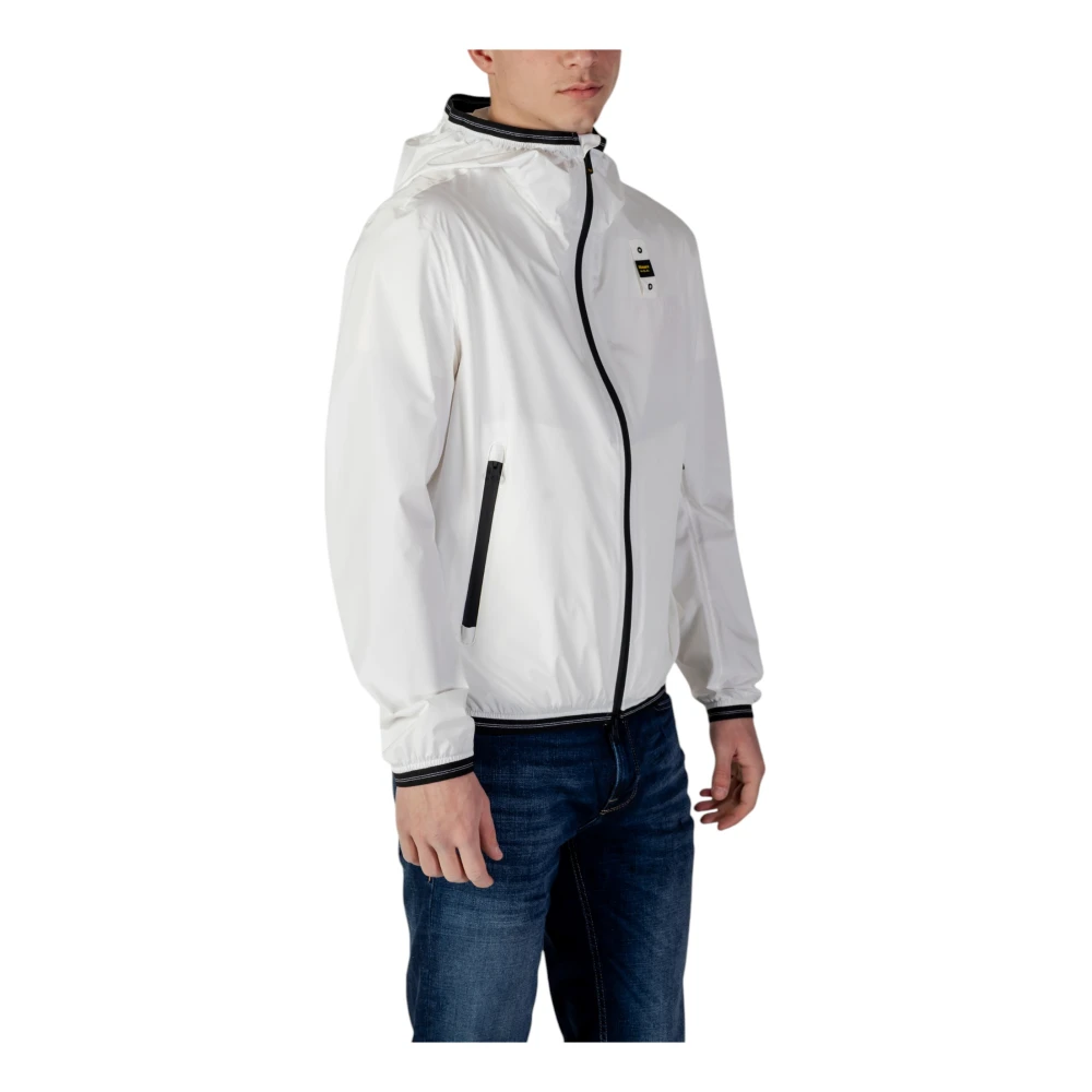 Blauer Lente Zomer Herenjassen Collectie White Heren