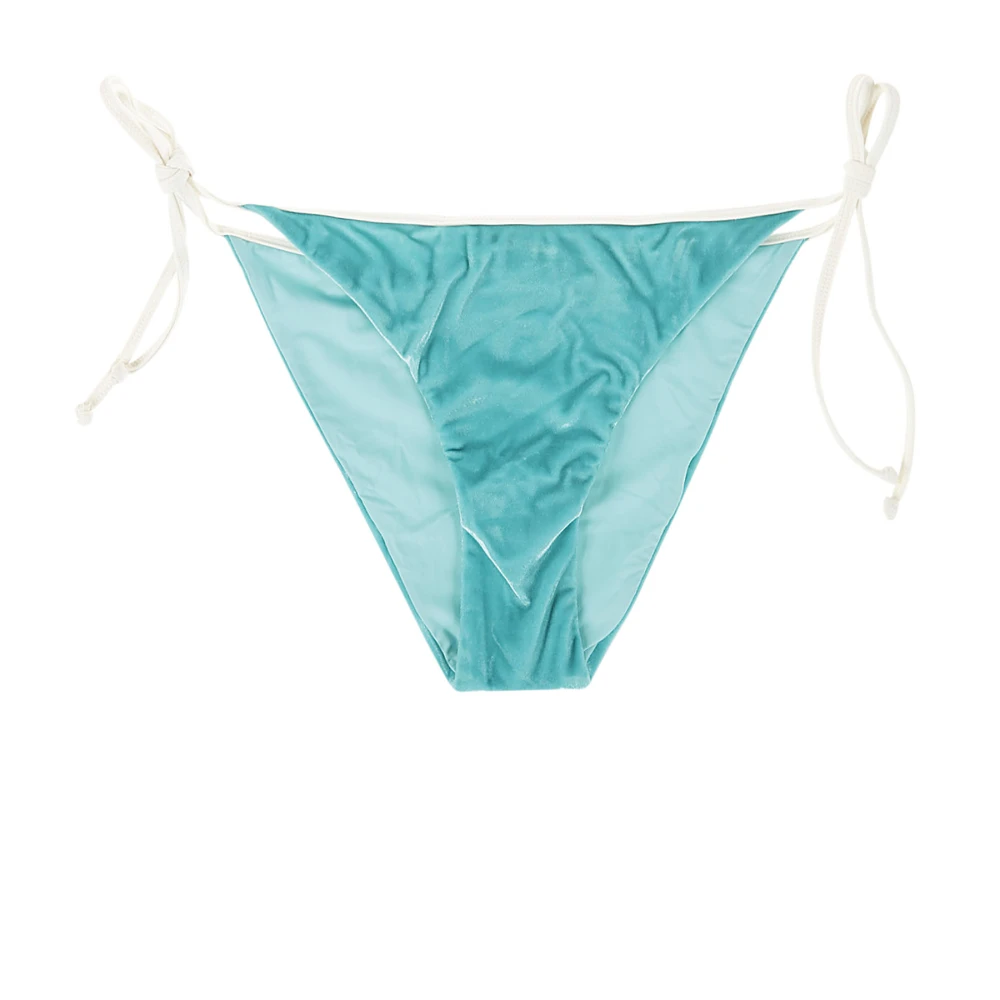 MC2 Saint Barth String Bikini met Veters Blue Dames