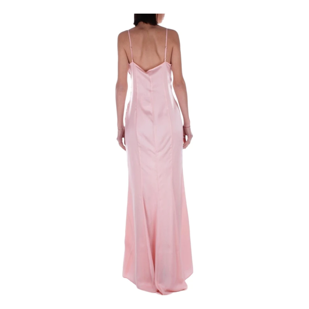 Blugirl Lange Jurk Pink Dames