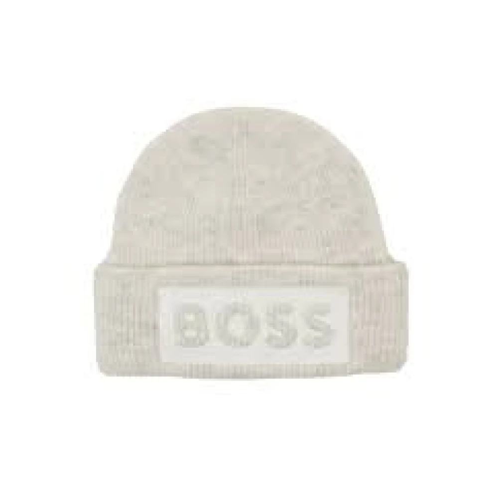 Boss Stijlvolle Muts White Heren