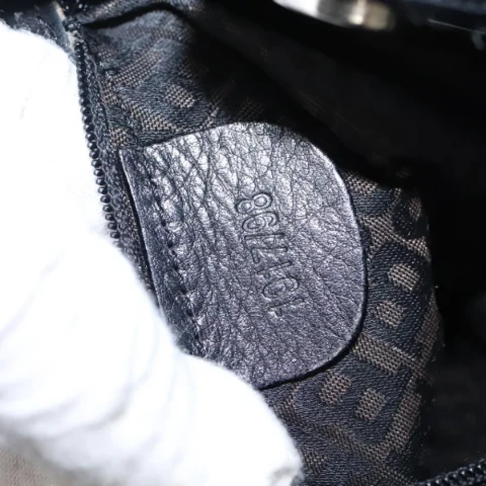 Bally Pre-owned Suede handbags Black Dames