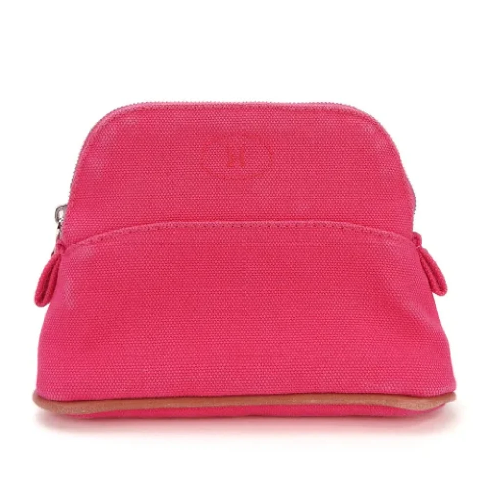 Hermès Vintage Pre-owned Fabric pouches Pink Dames