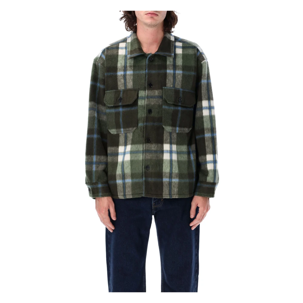 Obey Stanton Overhemdjasje Rosin Multi Multicolor Heren