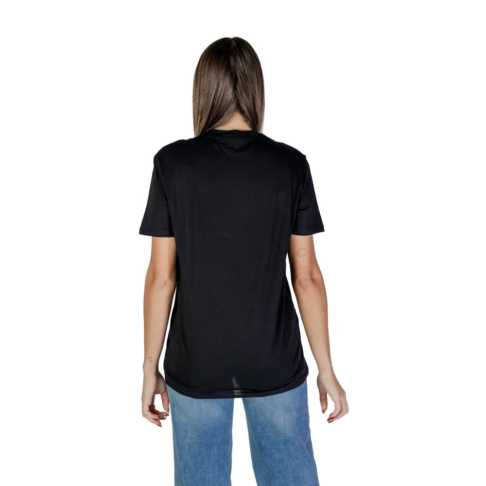 Guess Zwarte Katoenen Dames T-shirt Black Dames