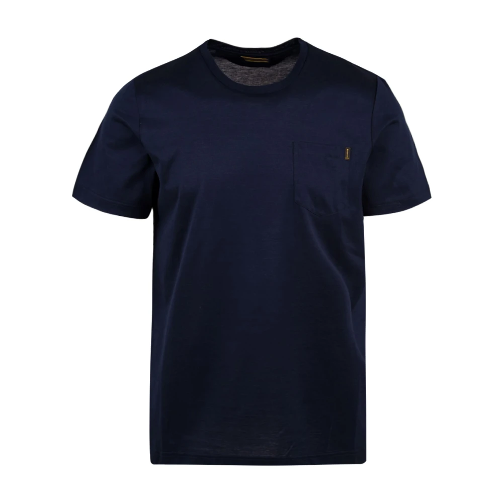 Moorer - Tops > T-Shirts - Blue - Moorer - Modalova