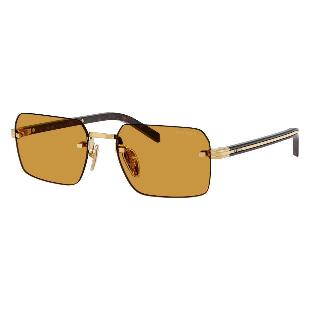 Prada Unisex Yellow Sunglasses, 55 Mm, 0Pr D55s