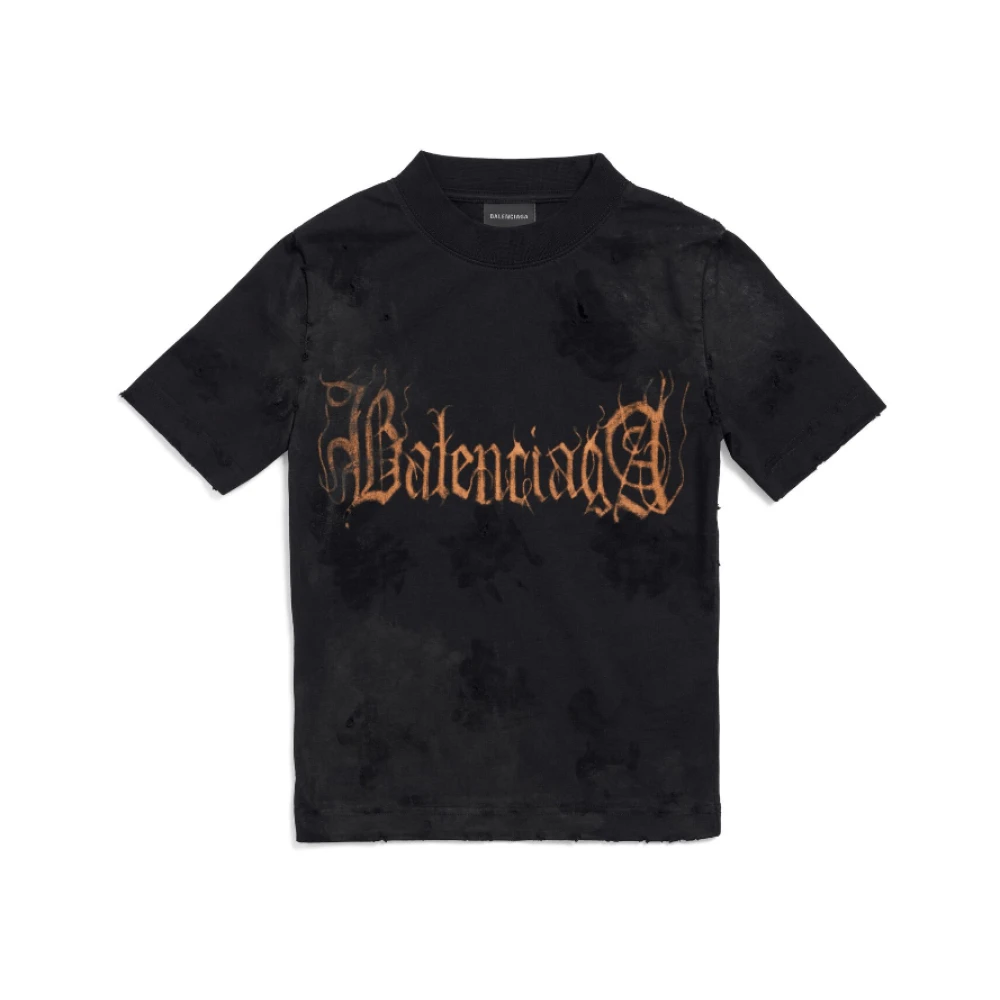 Balenciaga T-Shirts Black Dames