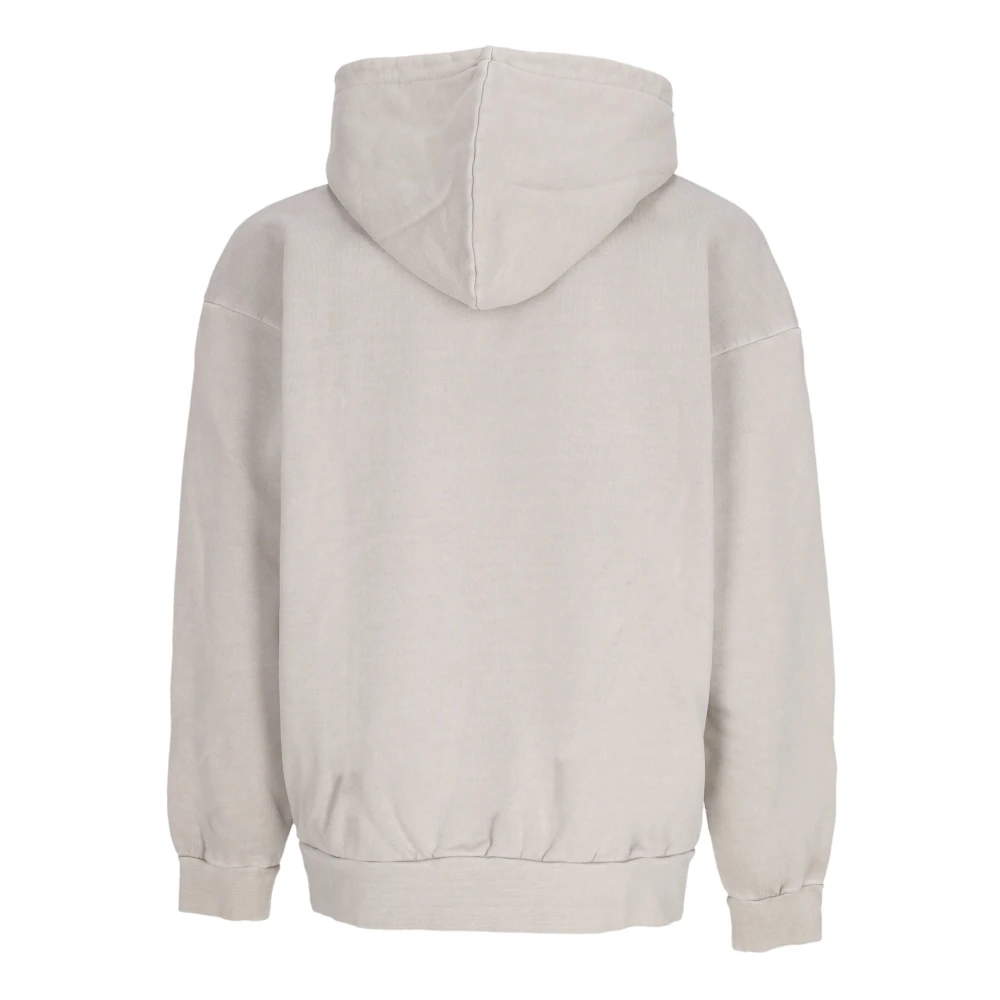 Obey Hoodie Fleece Abbey Stone Gray Heren