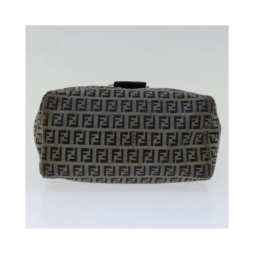 Fendi Vintage Pre-owned Canvas handbags Blue Dames