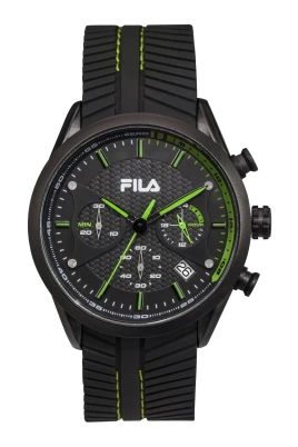 Herrklocka Kronograf Silikonarmband FILASTYLE 38-176