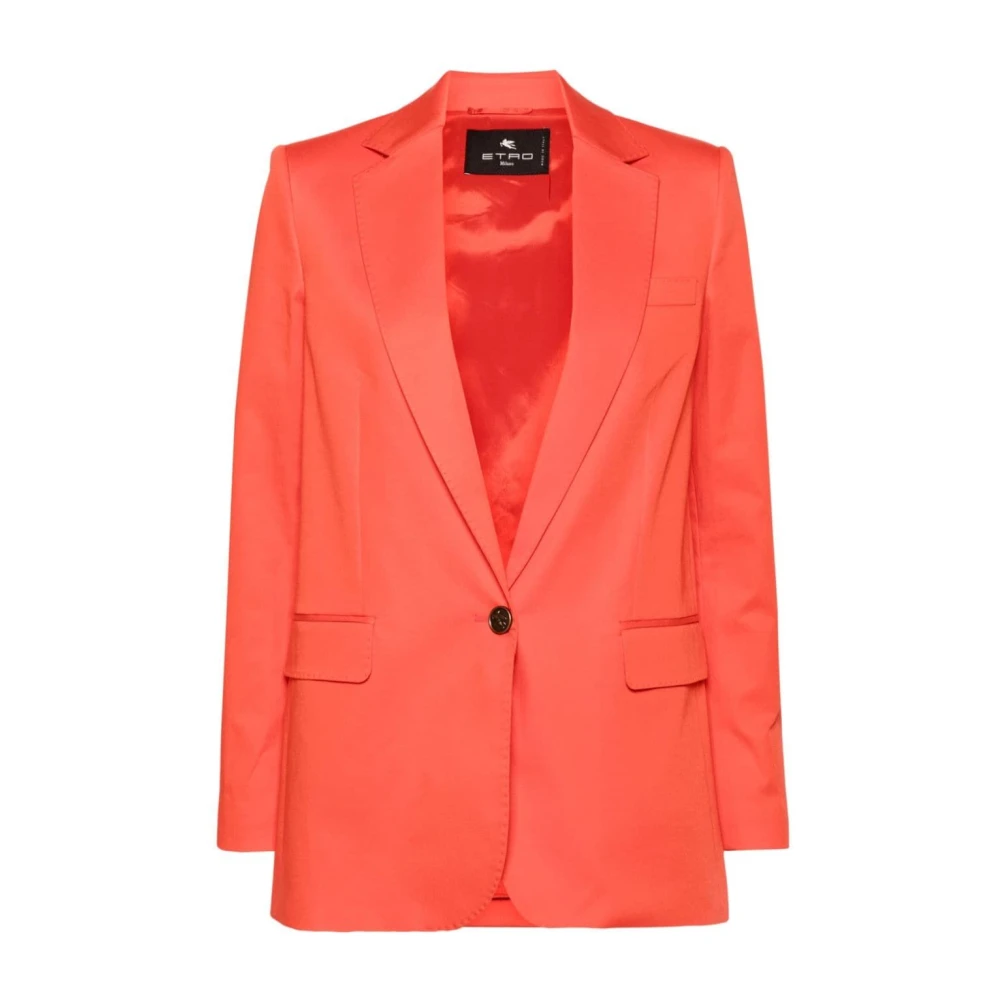 ETRO Stijlvolle jas voor mannen en vrouwen Pink Dames