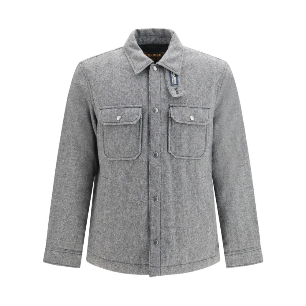 Woolrich Uomo Grigio - Giacca Alaskan Check - Jackets - L