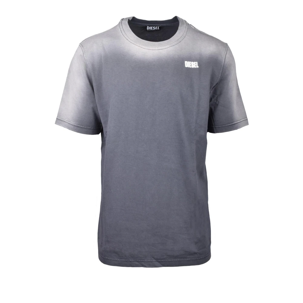 Diesel Rode T-shirt voor mannen Red Heren