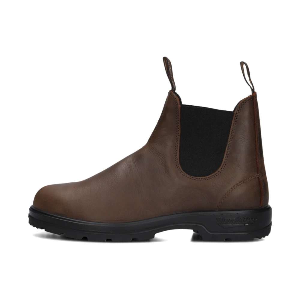 Blundstone Klassiska Bruna Chelsea Boots i Läder Brown, Herr